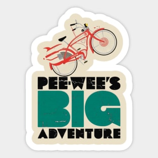 Pee wees playhouse t-shirt Sticker